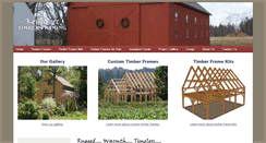 Desktop Screenshot of kennebectimberframing.com